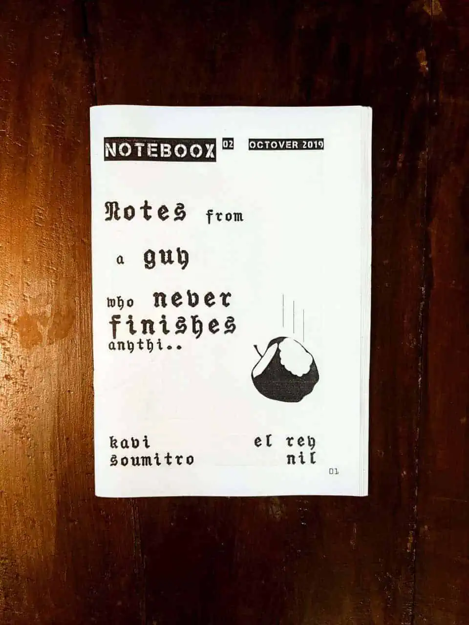 Notes from a guy who never finishes anything