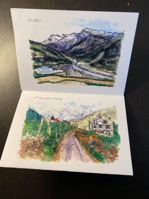 Sketches of Spiti Valley - Image 2