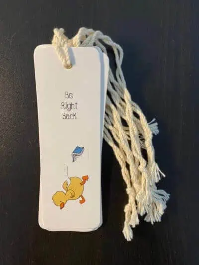 Be right back