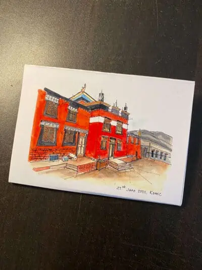 Sketches of Spiti Valley