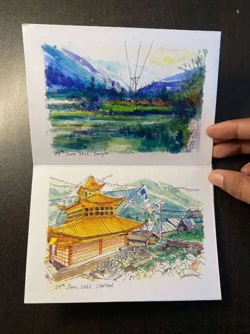 Sketches of Spiti Valley - Image 3
