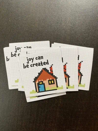 Joy Can Be Created