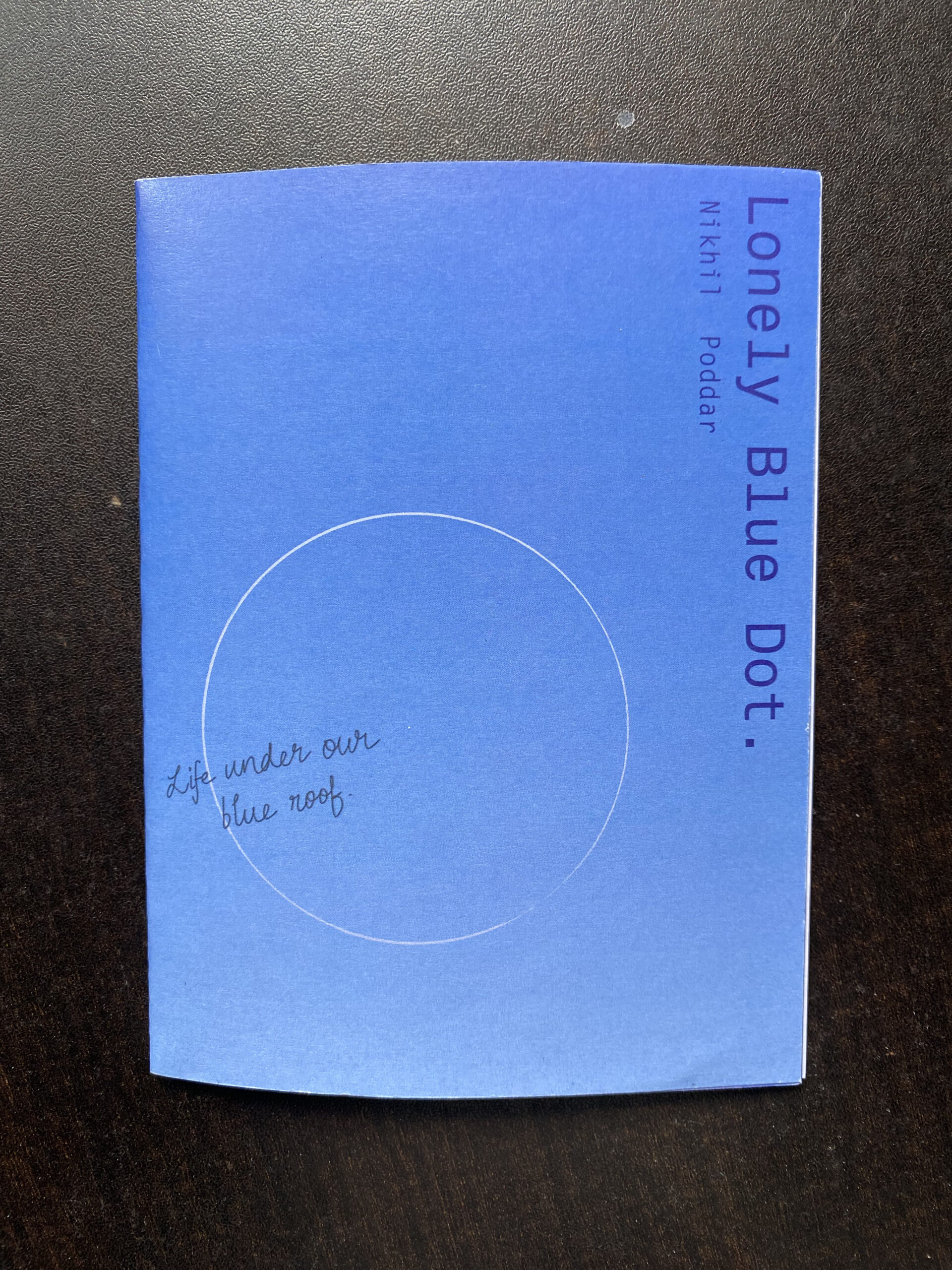 Lonely Blue Dot.