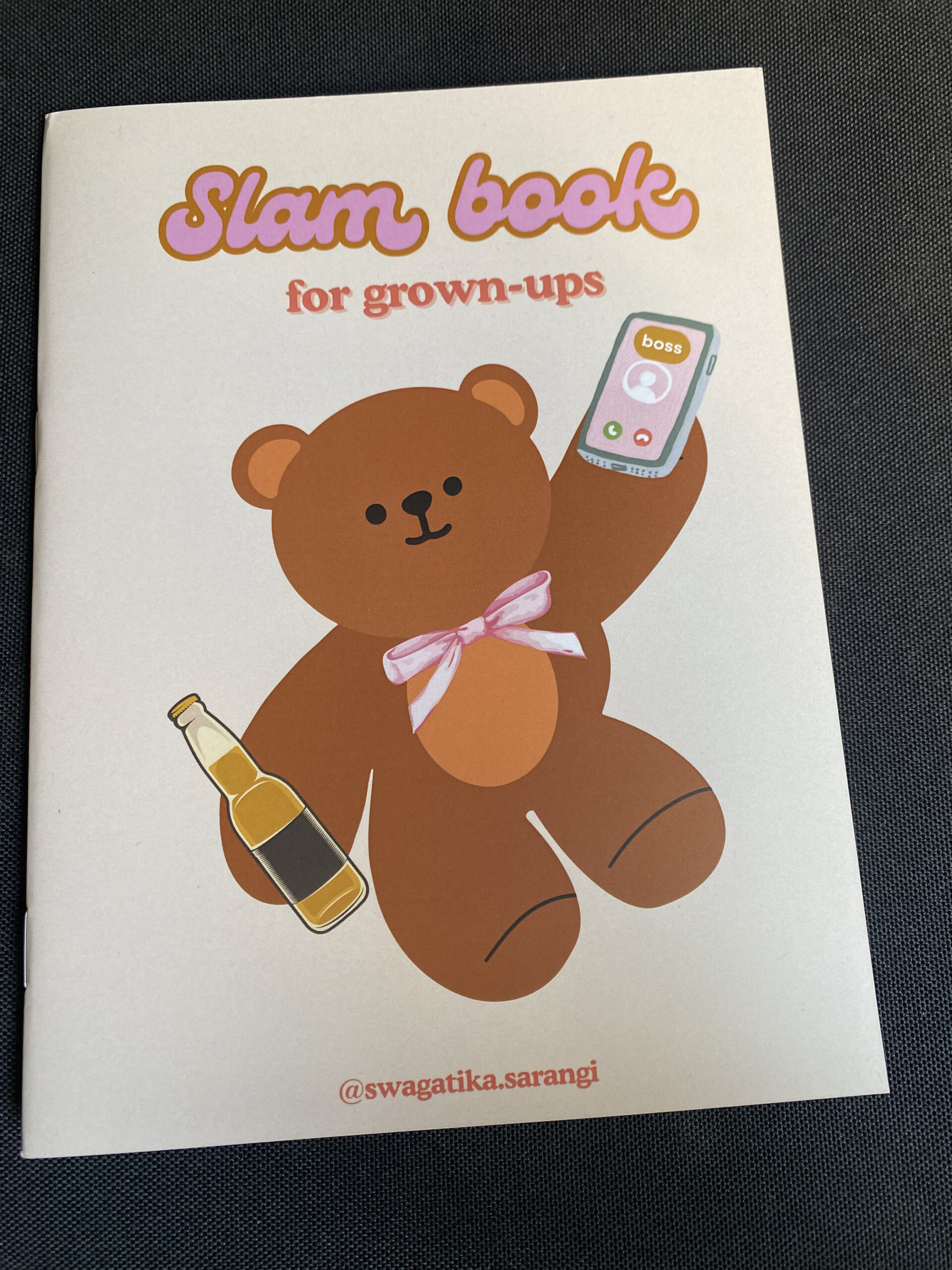Slam Book for Grown-Ups